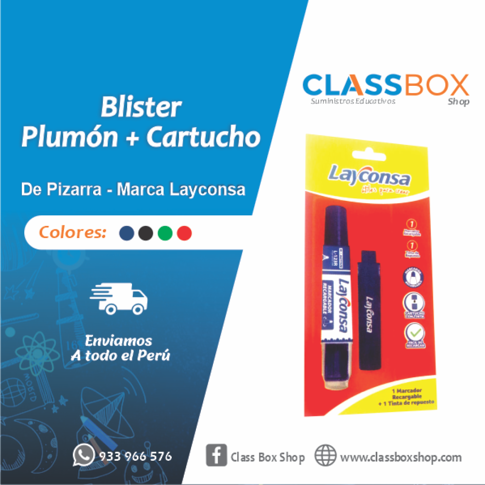 blister plumon y cartucho layconsa - imagen - web