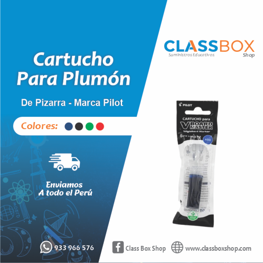 cartucho pilot - imagen - web