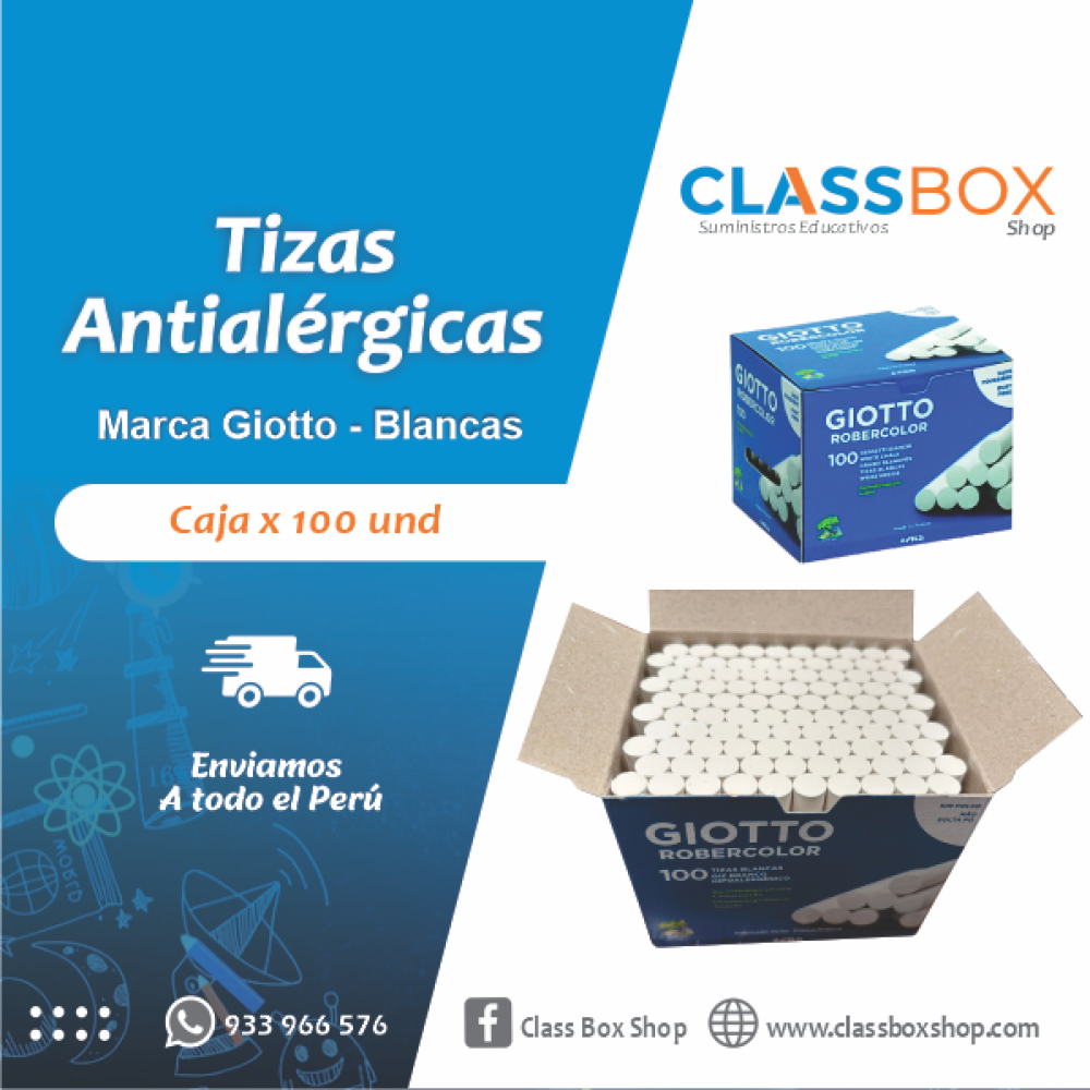 tiza blanca - imagen - web